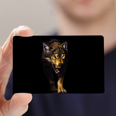 Order lenticular business cards online
